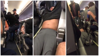 Despiden a los policías que arrastraron a un pasajero fuera de un avión de United con <i>overbooking</i>